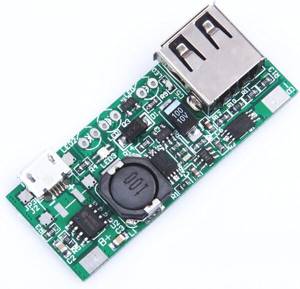 3.7V lithium battery booster module 5V 1A