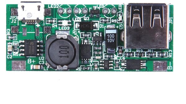 3.7V lithium battery booster module 5V 1A