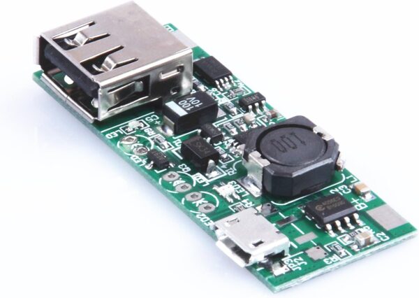 3.7V lithium battery booster module 5V 1A