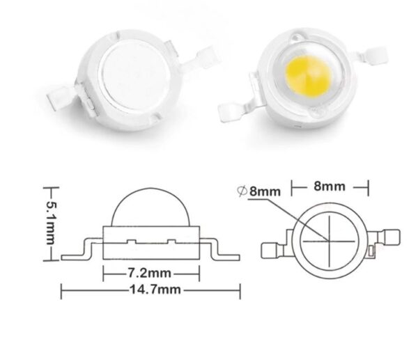 High Power LED Chip Bead
