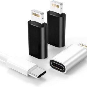 USB C Female to Lightning Male Adapter