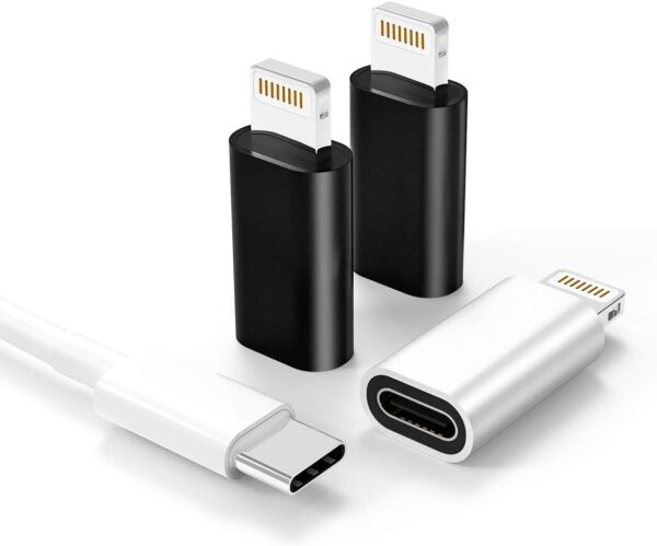 USB C Female to Lightning Male Adapter