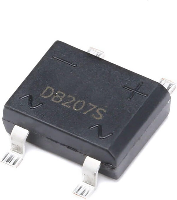 DB207S 2A 1000V Single Phase Bridge Rectifier SOP-4