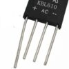 KBL610 6A 1000V Single Phase Bridge Rectifier