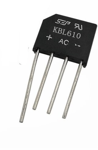 KBL610 6A 1000V Single Phase Bridge Rectifier