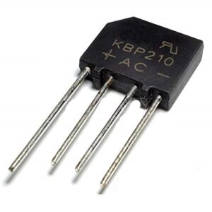 KBP210 2A 1000V Single Phase Bridge Rectifier