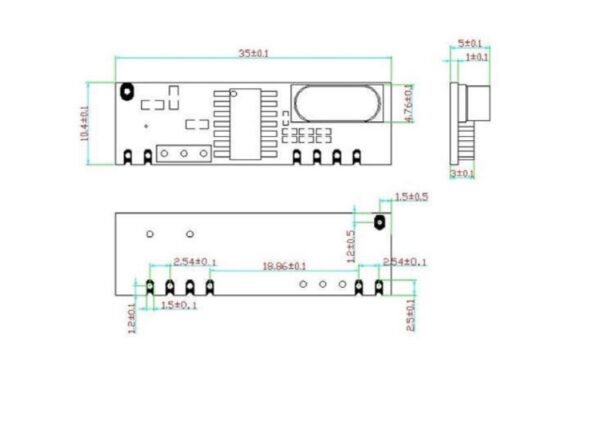 SRX882 STX882 433MHz ASK Wireless Transceiver