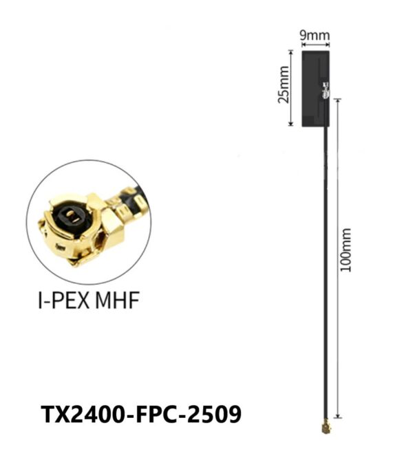 2.4GHz Embedded IPEX Super Thin Antenna