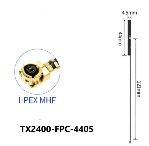 Dual Band 2.4 5.8GHz IPEX Super Thin Antenna