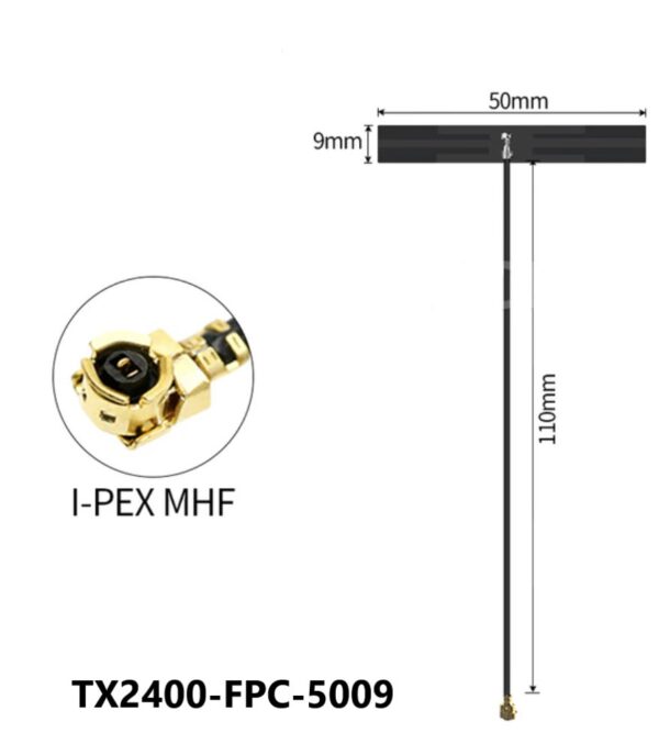 2.4GHz Embedded IPEX Super Thin Antenna