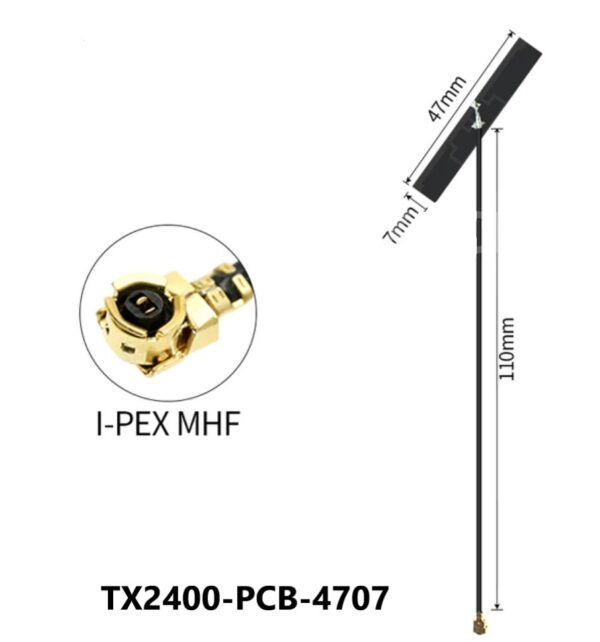 2.4GHz Embedded IPEX Super Thin Antenna
