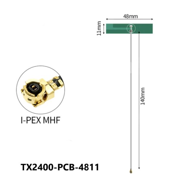 2.4GHz Embedded IPEX Super Thin Antenna