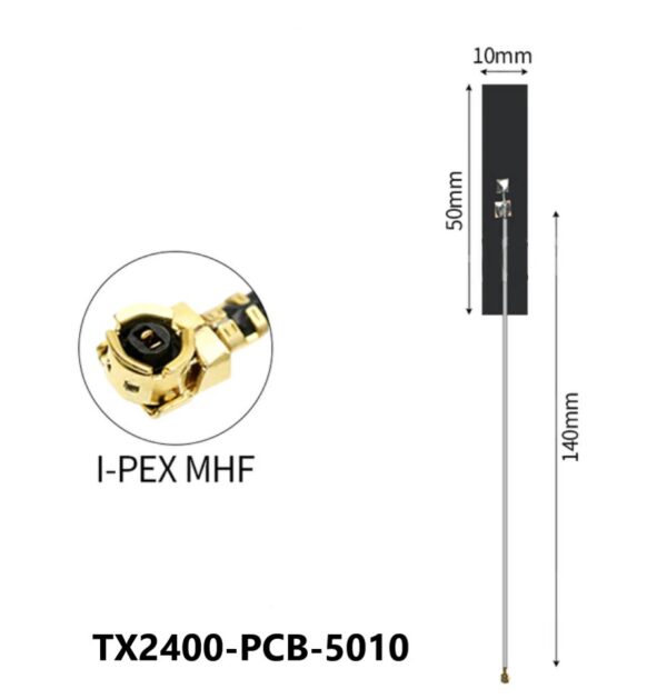 2.4GHz Embedded IPEX Super Thin Antenna