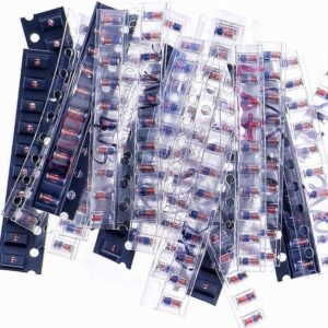 300Pcs LL34 Zener Diode Assorted Kit 1/2 watt 3V0 - 24V +4148 SMD