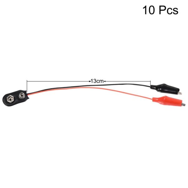 9v Battery Clip To Alligator