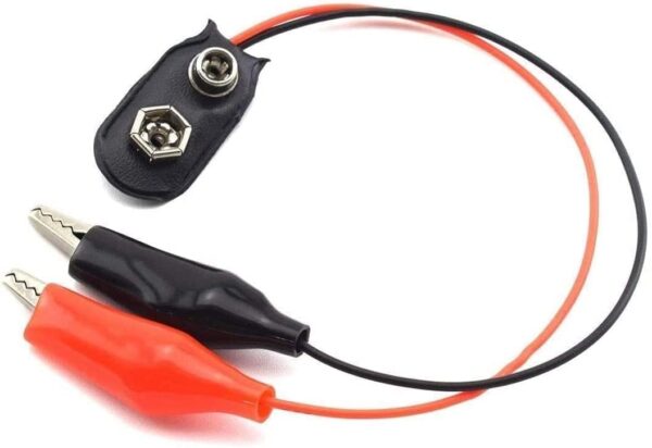 9v Battery Clip To Alligator
