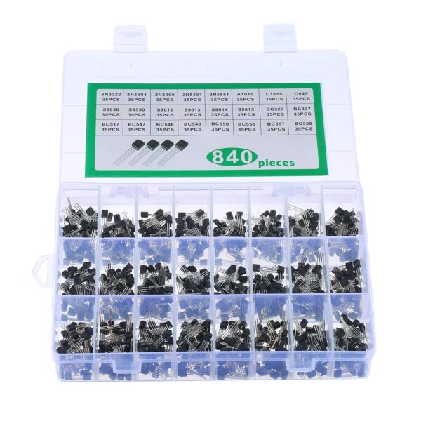 24 Values 840PCS NPN PNP Transistor TO-92