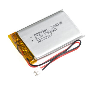 503048 Lithium ion polymer Battery (LiPo) (3.7V 750mAh)