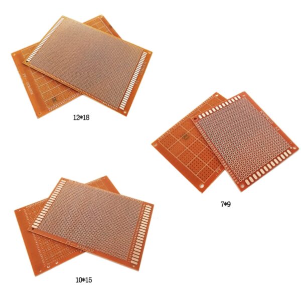 7Pcs Universal Prototype Single Sided PCB