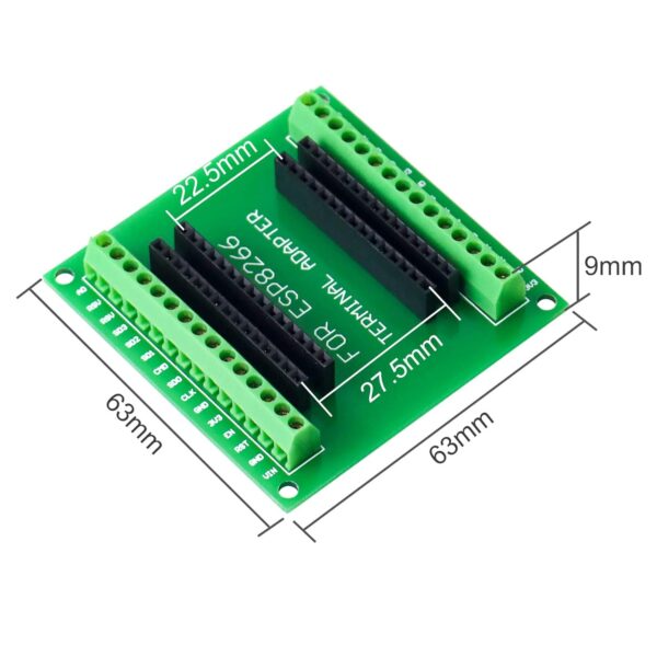 ESP8266 Breakout Board Pin Out IO Out 1 into 2 for ESP8266 Development Board