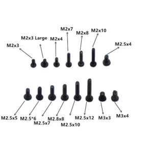 150pcs M2 M2.5 M3 Screws Kit for Laptop