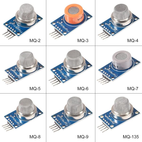 9pcs Gas Sensor Starter Kit