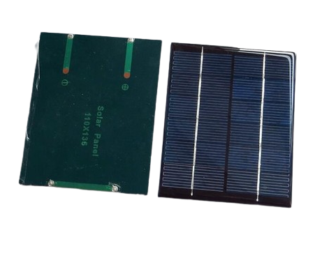 Mini Solar Panel 110x136mm 2.00W 6.0V 330mA