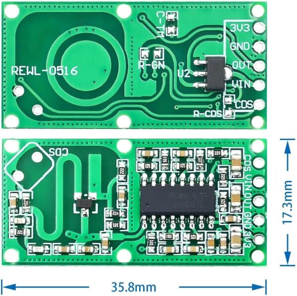 RCWL-0516 Microwave Radar Sensor
