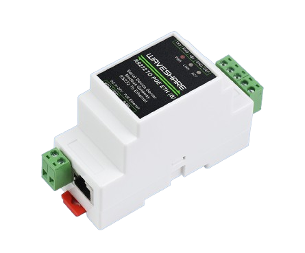 Industrial serial server, RS232 to RJ45 Ethernet