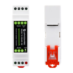 Rail Mount RS232 To RS485 isolated Converter