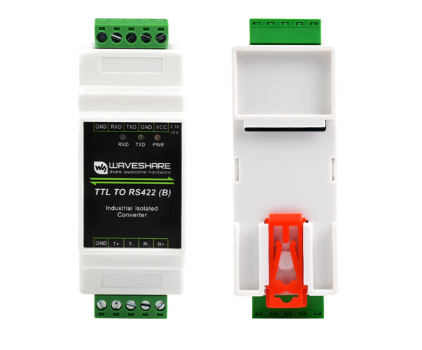 Rail Mount TTL To RS422 Galvanic isolated Converter