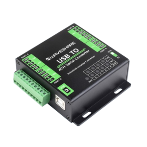 Industrial USB To 4-Ch Serial RS232/485/422/TTL Converter