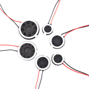 Ultra-thin Mini Round Loudspeaker 0.5-1W 13-25mm