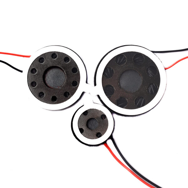 Ultra-thin Mini Round Loudspeaker 0.5-1W 13-25mm
