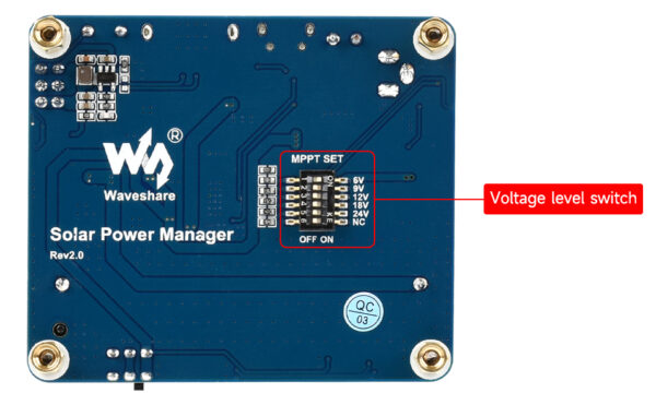 Waveshare Solar Power Management 5V1A Or 3.3V1A Module 2