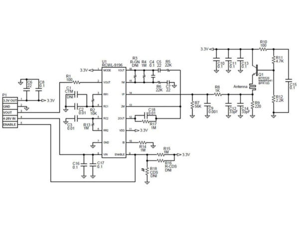 RCWL-0516 Microwave Radar Motion Sensor Module