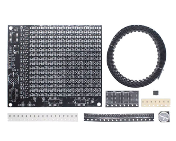256 SMD 0805 Red LED Display DIY Kits