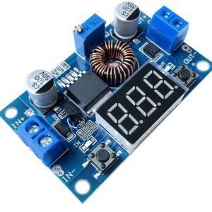 LM2596 DC-DC Buck Adjustable Power Supply LED Voltmeter