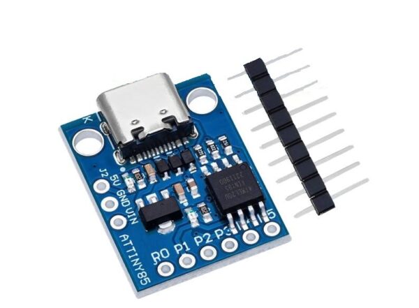ATtiny85 Blue PCB Development Board