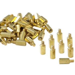 M2.5 6 x 6 Brass hexagonal standoffs
