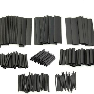 127Pcs Assorted Polyolefin Heat Shrink Tubing Set