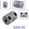 D20L25 8mm Diameter Shaft Encoder Hold Type Aluminum Flexible Coupling