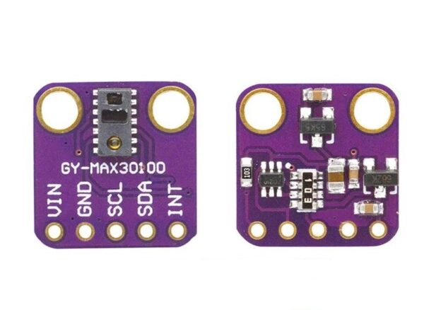 GY-MAX30100 Heart Rate Pulse Oximeters Purple PCB