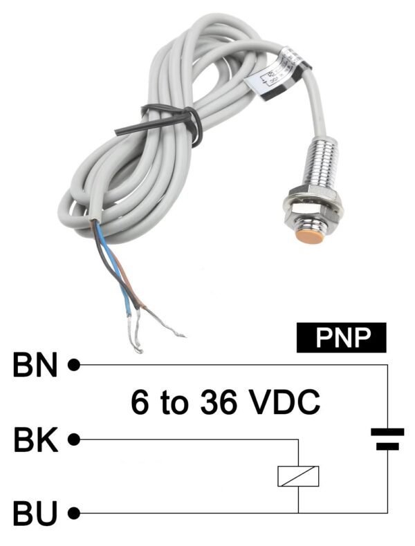 NJK-5001B PNP Hall Sensor Proximity Switch