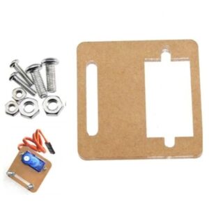 SG90 RC Servo Clear Acrylic Bracket