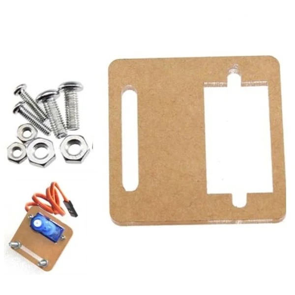 SG90 RC Servo Clear Acrylic Bracket