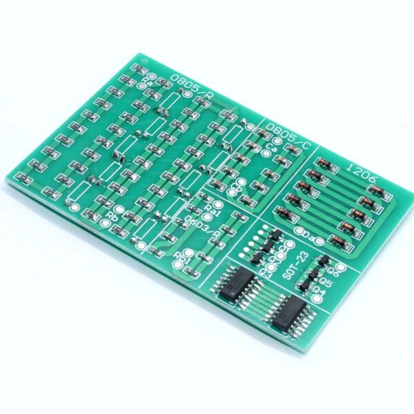 SMD 88 Component Soldering Practice Board