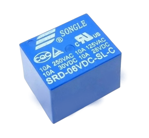 SRD-6VDC-SL-C 10A Songle Relay