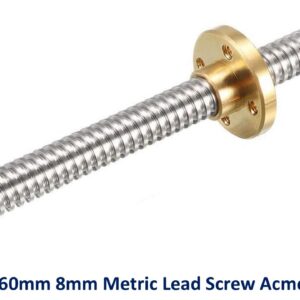 260mm T8 ACME Trapezoidal Lead Screw Rod