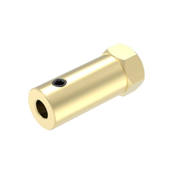 4mm Shaft 12mm Hex Wheel Adaptor Coupler